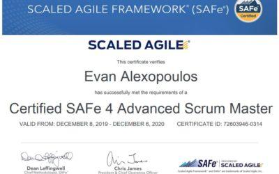 SAFe Advanced Scrum Master certification